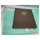 EMPTY KENNEDY HALF DOLLARS BOOK