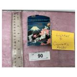 LIGHTER & CIGARETTE CASE 'IN MEMORY OF JAPAN &