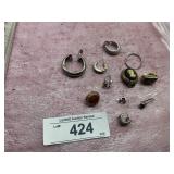 PIECED & CLIP ON EARRINGS NO MATCHES