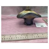 VINTAGE CARNIVAL GLASS HAT SHAPED BOWL LIKELY