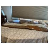 VINYL GUN CASE, FANNEL LONG, APPROX 50' LONG