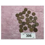 25) WHEAT PENNIES