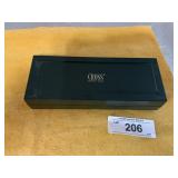 CROSS PEN IN GREEN VELVET CASE W/INSTRUCTIONS-NIB