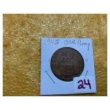 1945 ONE PENNY