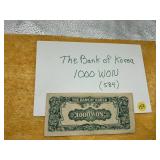THE BANK OF KOREA 1000 WON (584)