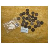 25) WHEAT PENNIES