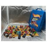 48) ALL 2000 HOT WHEELS AND HOT WHEEL CASE