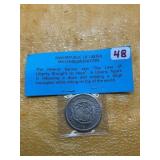 2000 REPUBLIC OF LIBERA MILLENNIUM $10 COIN