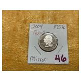 2004 S MS70 TEXAS QUARTER MIRROR FINISH