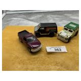 2001 AMERADA HESS JEEP, 1978 TONKA PANEL WAGON,  &