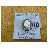 2004-S MS70 UNC "1803" LOUISIANA PURCHASE