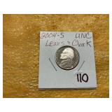 2004-S UNC NICKEL, LEWIS & CLARK