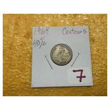 1964 CENTAVOS 40 %