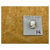 2003-S MS65 MIRROR FINISH NICKEL