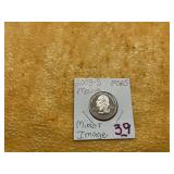 2003-S MS65 "MAINE" MIRROR IMAGE QUARTER