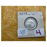 1927 R ITALY 5 LITR, .835 SILVER
