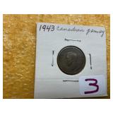 1943 CANADIAN PENNY