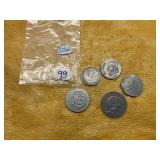 5) % SILVER PESOS