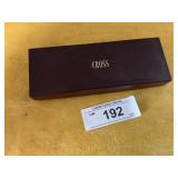 CROSS BALL-POINT PEN, CROSS BURGUNDY 2202-NIB
