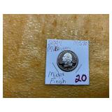 2004-S MS 70 MICHIGAN QUARTER MIRROR FINISH
