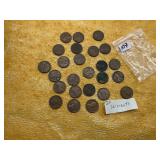 25) WHEAT PENNIES