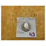 2004-S MS70 IOWA MIRROR FINISH QUARTER