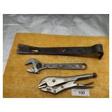 MASTER MECHANIC VICE GRIPS, TRUECRAFT 10' CRESCENT