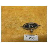'R' VEHICLE EMBLEMS