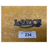 'LEBARON' VEHICLE EMBLEMS