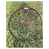 IRON WHEEL APPROX SIZE 21'