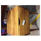 end table 2 drawer