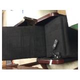 Black Vibrating Massage Zero gravity chair