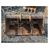 Bobcat 37-Inch Bucket with Three Compartments