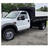 2009 Ford F-550XL Super Duty Dump Truck