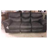 Ashley DBL Reclining Gray Sofa