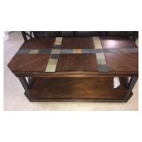 Ashley Cocktail Table On Casters