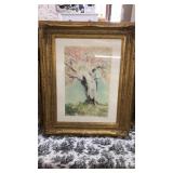 Louis Icart - Lady In Tree