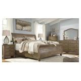 Ashley b659 5 pc King Sleigh Bedroom Suite