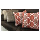 4 Large Decorative Pillows