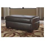 Ashley 984 Lorton Leather Oversized Ottoman