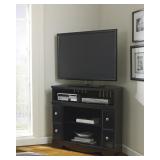Ashley w271 Shay Black Corner Media Stand