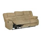 Ashley 920 Sand DBL Reclining Sofa