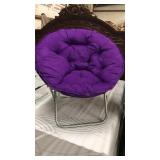 Folding Purple Chair