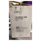 Queen - 3" Gel-Memory Foam Mattress Topper