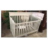 Farmhouse Gray Baby Bed