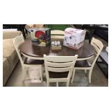 Oval Table & 4 Chairs