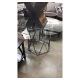 Round Glass Top Table