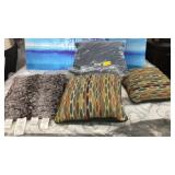 6 - Designer Pillows