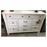 Ashley Farmhouse White Dresser