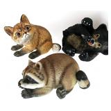 R. J. Brown R.S.L Black Bear, Raccoon, Kit Fox